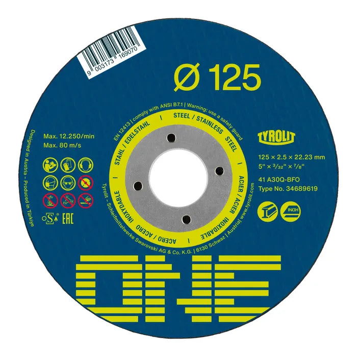 Kappskive for stål 150x2